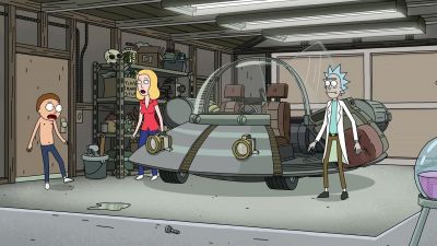 Snakes!
Get back in the car! - Rick and Morty