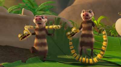 - [snakes hiss, rattle]
- Uh. [chuckles] - The Ice Age Adventures of Buck Wild
