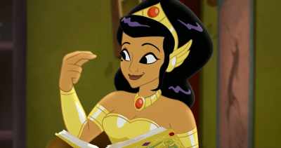 -(snaps fingers)
-(zaps) - Legend of the Three Caballeros