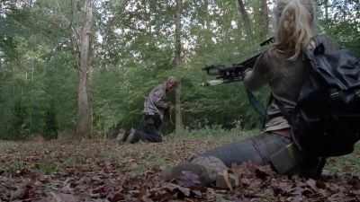 - (snaps)
- (gasps) - The Walking Dead