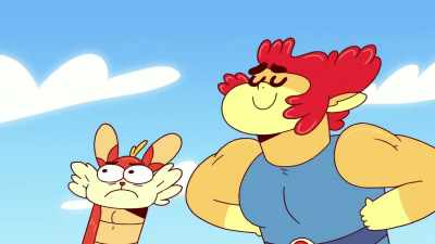 -[Snarf gulps]
-[distant whooshing] - ThunderCats Roar