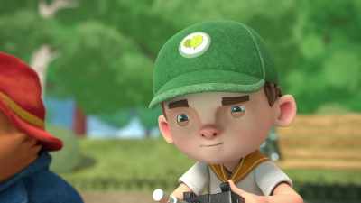 [snarkily] "Very good, Ranger Jonathan." - The Adventures of Paddington