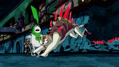 >> [ SNARLING ]
>> Ben: LET ME GUESS -- - Ben 10: Omniverse