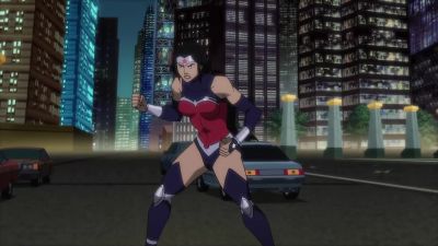 - (SNARLING)
- (GRUNTING) - Justice League vs  Teen Titans