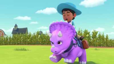 [snarling, roaring] - Dino Ranch