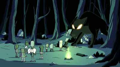 [snarling] - Hilda