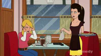 [snarling] - Corner Gas Animated