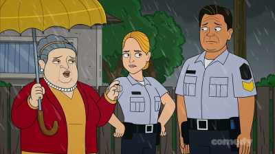 [snarling] - Corner Gas Animated