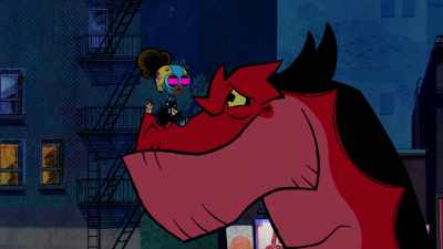 (snarls) - Marvel's Moon Girl and Devil Dinosaur