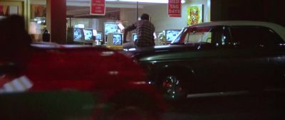 Sneaking around with the Wolfman baby - American Graffiti