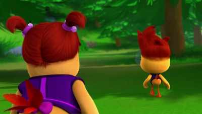 -[Snick] Help!
-[Wheeze] We're stuck! - The Chicken Squad