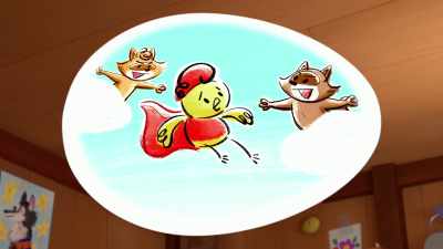 [Snick and Wheeze] Cape Boy! Cape Boy!
The only one wearing a cape! - The Chicken Squad