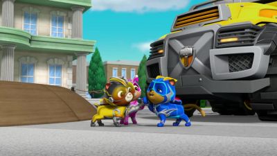 -[snickering]
-Okay. - PAW Patrol