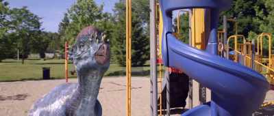 [sniffing and grunting] - Dino Dana: The Movie