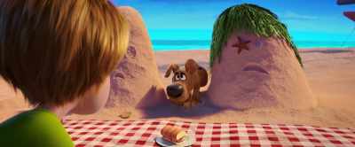 - [sniffing]
- I gotta warn you, - Scoob!