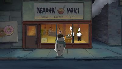 [ Sniffing ]
Mmm. - We Bare Bears
