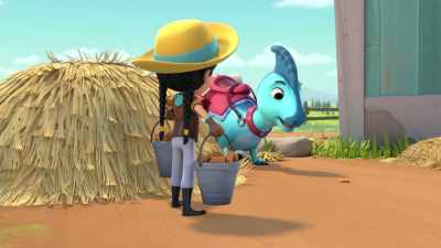 [sniffing] - Dino Ranch