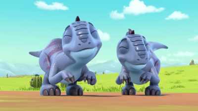 [sniffing] - Dino Ranch