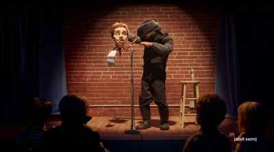 [ Sniffles ]

[ Audience boos ] - The Shivering Truth