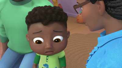 [sniffles] But I don't want her to cry. - CoComelon Lane