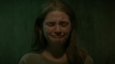 -[sniffles]
-[door shuts] - Girl in the Basement