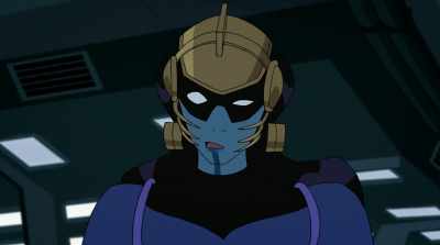(SNIFFLES)
Now get... (GRUNTS) - Marvel Rising: Secret Warriors
