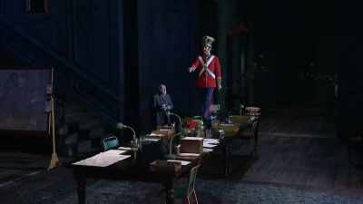 (SNIFFS) Excellent, excellent well.
In faith, you are a fishmonger. - Great British Theatre