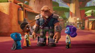 [sniffs, grunts] - Star Wars: Young Jedi Adventures