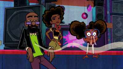 (sniffs) - Marvel's Moon Girl and Devil Dinosaur