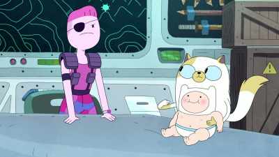 [ Sniffs ]
Wanna get in on this? - Adventure Time: Fionna & Cake