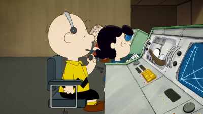 Snoopy, this is Houston.
Come in, Snoopy. - Snoopy in Space