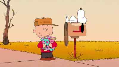 Snoopy, look at all these valentines. - The Snoopy Show