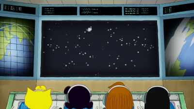 Snoopy's capsule will be splashing down
in the ocean, Charles. - Snoopy in Space