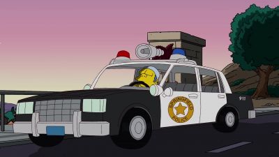 (snoring, muttering) - The Simpsons