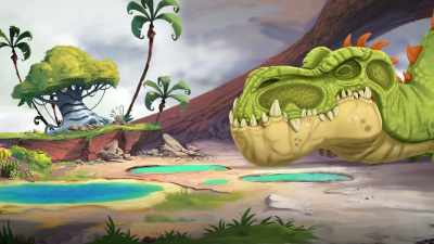 (snoring) - Gigantosaurus