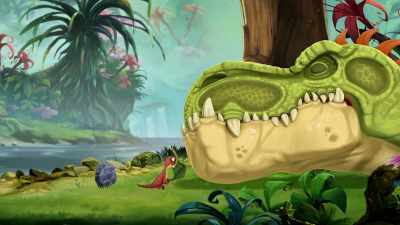 (snoring) - Gigantosaurus