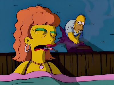 (SNORING) - The Simpsons