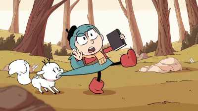 [snorts, growls] - Hilda