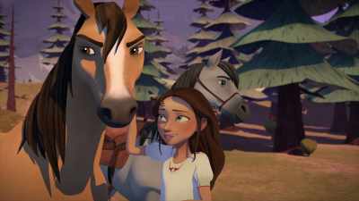[snorts] - Spirit: Riding Free