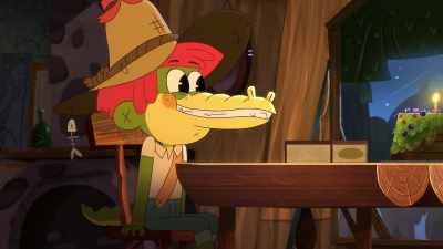 [snorts, spits] - Arlo the Alligator Boy
