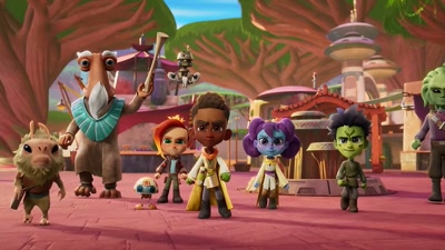 [snorts, squeals] - Star Wars: Young Jedi Adventures