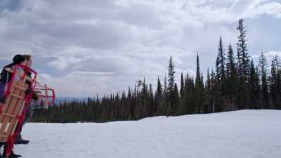 [snow crunching under foot] - A Sprinkle of Christmas