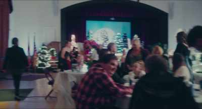 ♪ Snow is falling
bright and white ♪ - Christmas Cowboy
