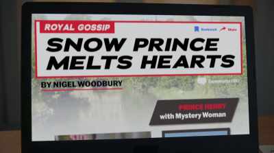 - "Snow prince melts hearts,
while back home, - The Winter Palace