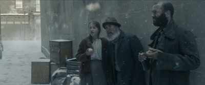 Snow was settling upon me, - Fear the Invisible Man
