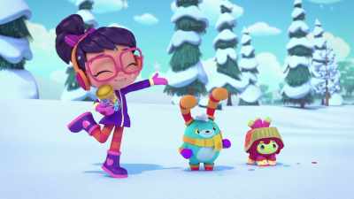 Snow!
[Shivering] - Abby Hatcher