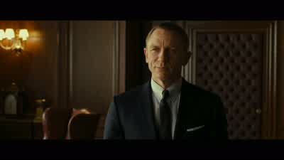 So 007 Lots to be doneAre you ready to get back to workWith pleasure MWith pleasure - Skyfall