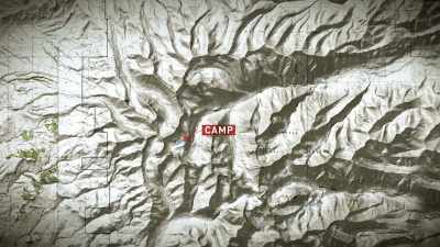 So, Aaron was going to go up the
trail, to Sunlight, into the cache - Missing 411: The Hunted