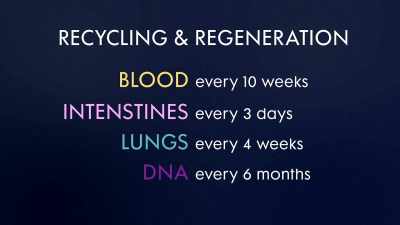 So this ability to
heal and regenerate - The Way of Miracles