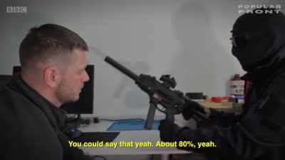 So about 80% of it is 3D printed? - Frankie Boyle's New World Order